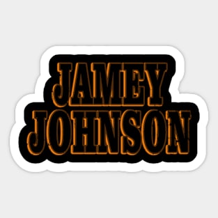 Jamey Johnson Vintage Sticker